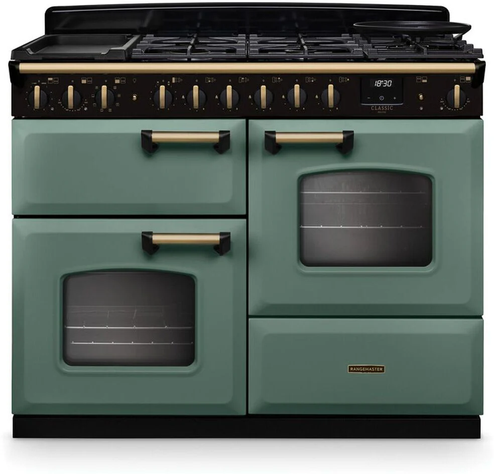 Rangemaster Range Cooker Dual Fuel CLDLO110DFP-AB1 - Various Colours - Image 4