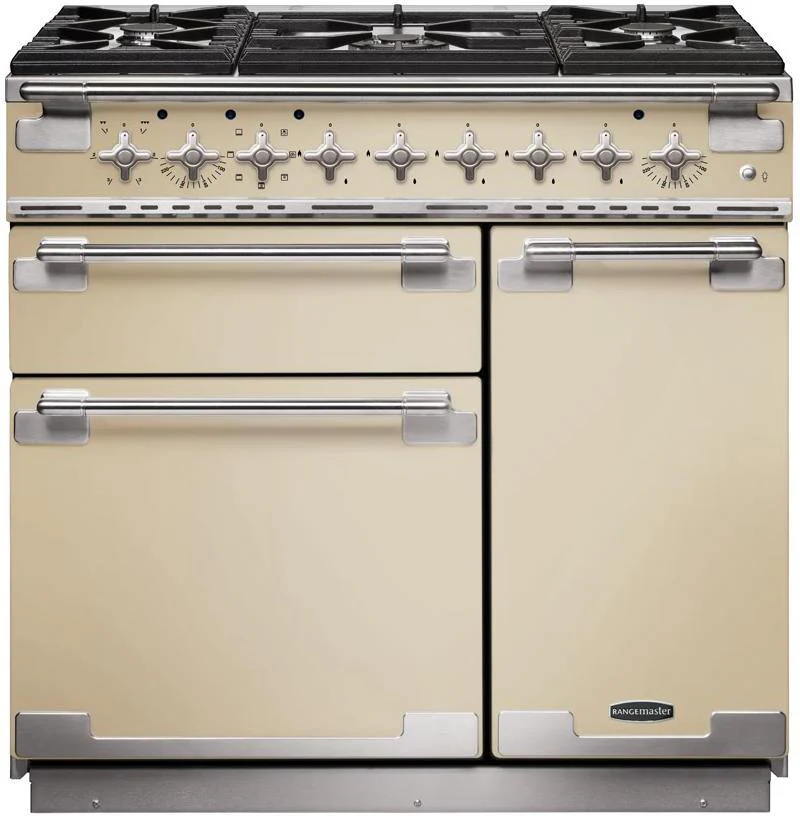 Rangemaster Range Cooker Dual Fuel ELS90DFF - Various Colours - Image 3