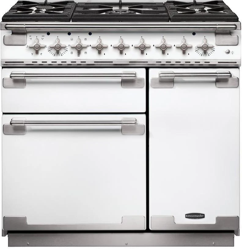 Rangemaster Range Cooker Dual Fuel ELS90DFF - Various Colours - Image 6
