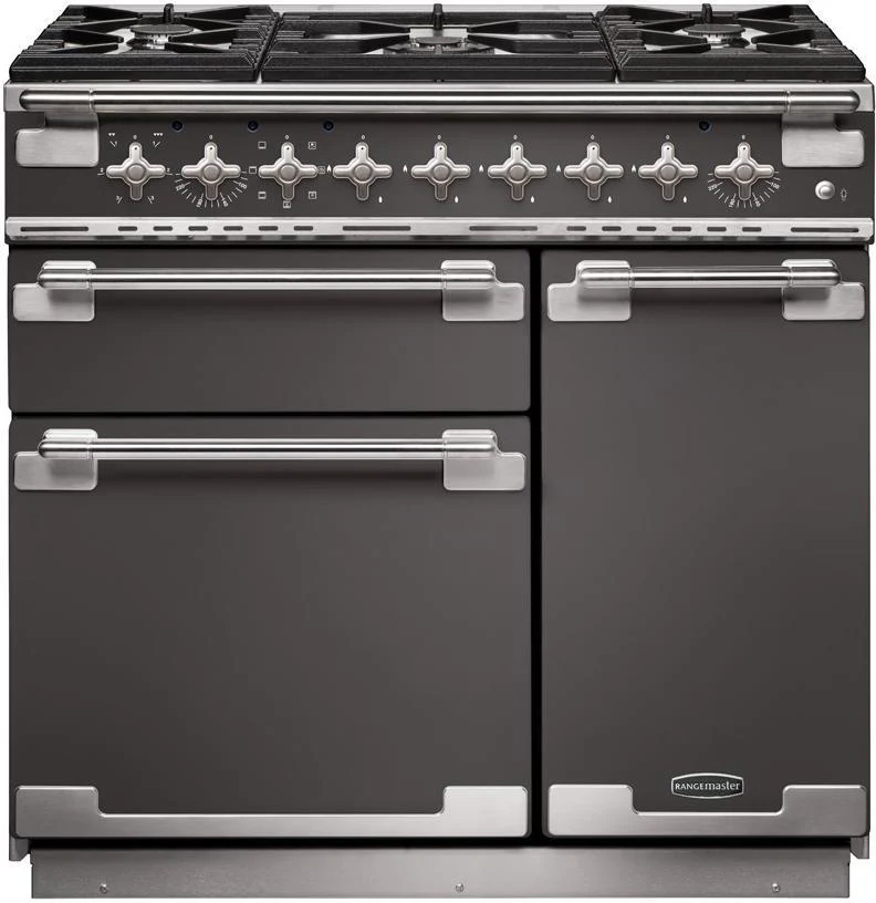 Rangemaster Range Cooker Dual Fuel ELS90DFF - Various Colours - Image 7