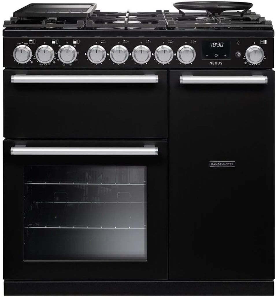 Rangemaster Range Cooker Dual Fuel NEX90DF - Various Colours - Image 2