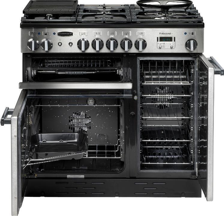 Rangemaster Range Cooker Dual Fuel PROP90DFF - Various Colours - Image 5