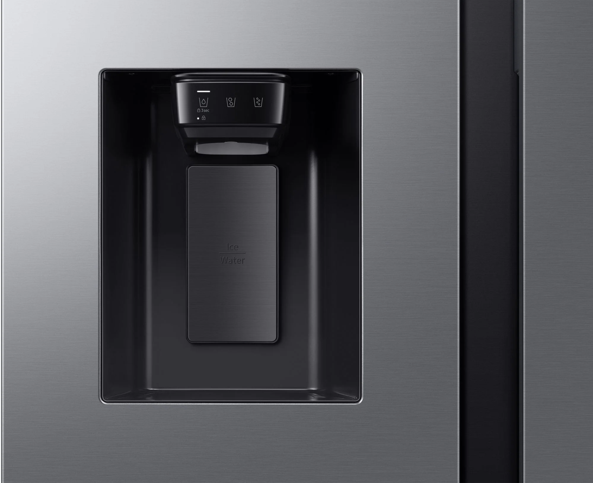 Samsung Freestanding American Style Refrigeration RS70F65KETEU - Silver - Image 4