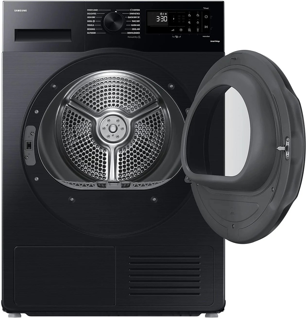 Samsung Freestanding Condenser Tumble Dryer Heat Pump DV90CGC0A0ABEU - Black - Image 3