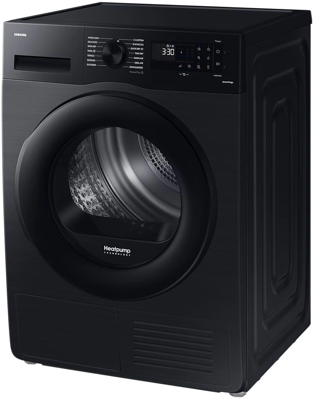 Samsung Freestanding Condenser Tumble Dryer Heat Pump DV90CGC0A0ABEU - Black - Image 4