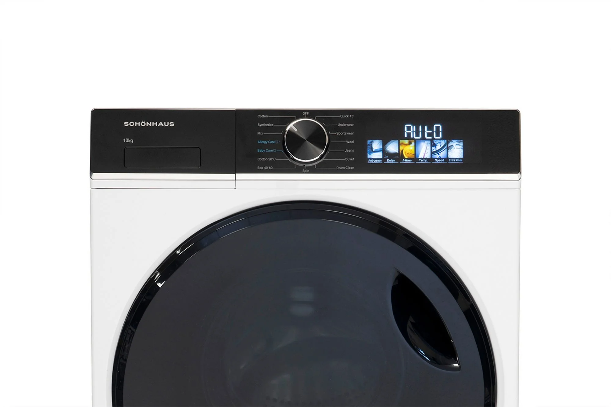 Schonhaus Freestanding Washing Machine WMSF011014AW - White - Image 3