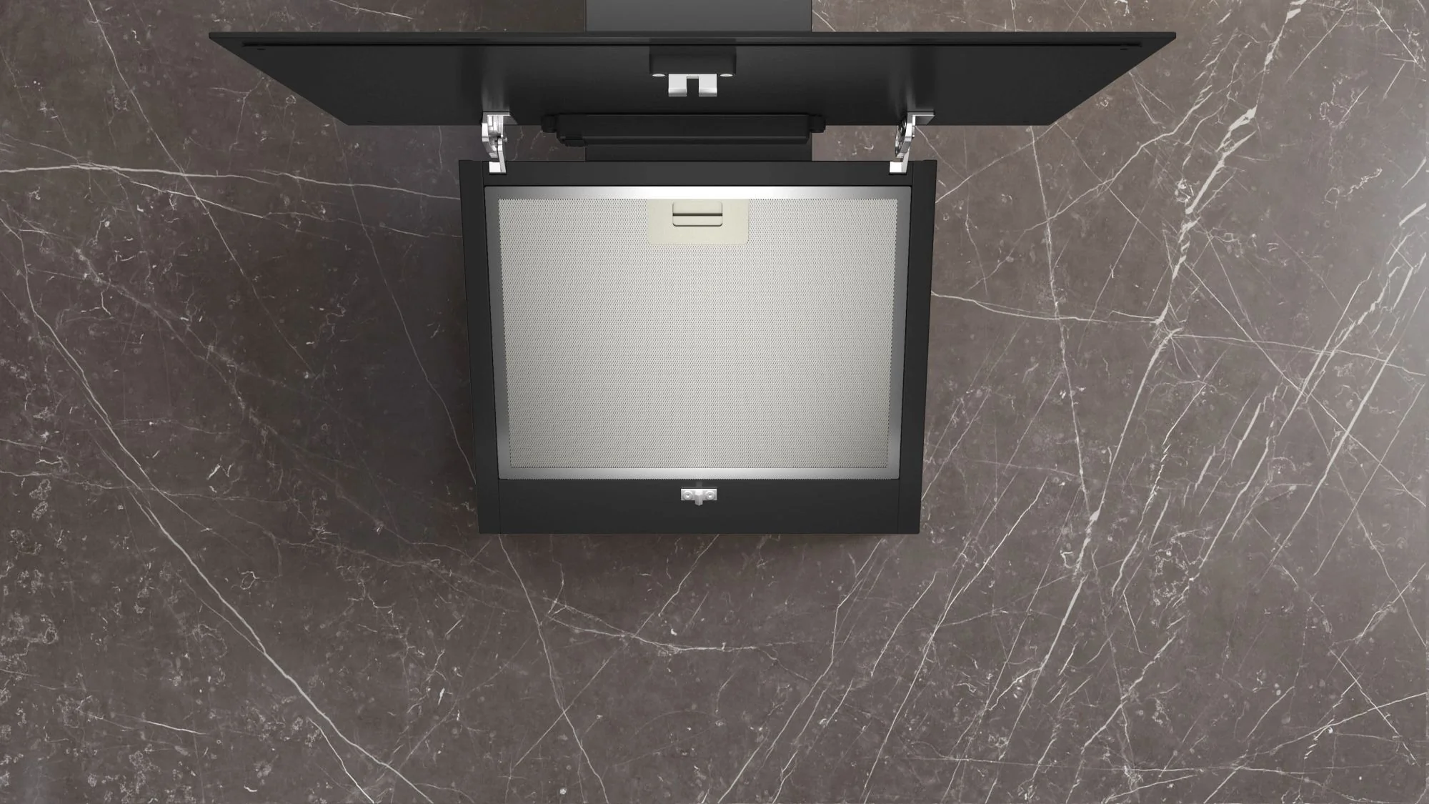 Siemens Angled Hood LC65KDK60B - Black - Image 3