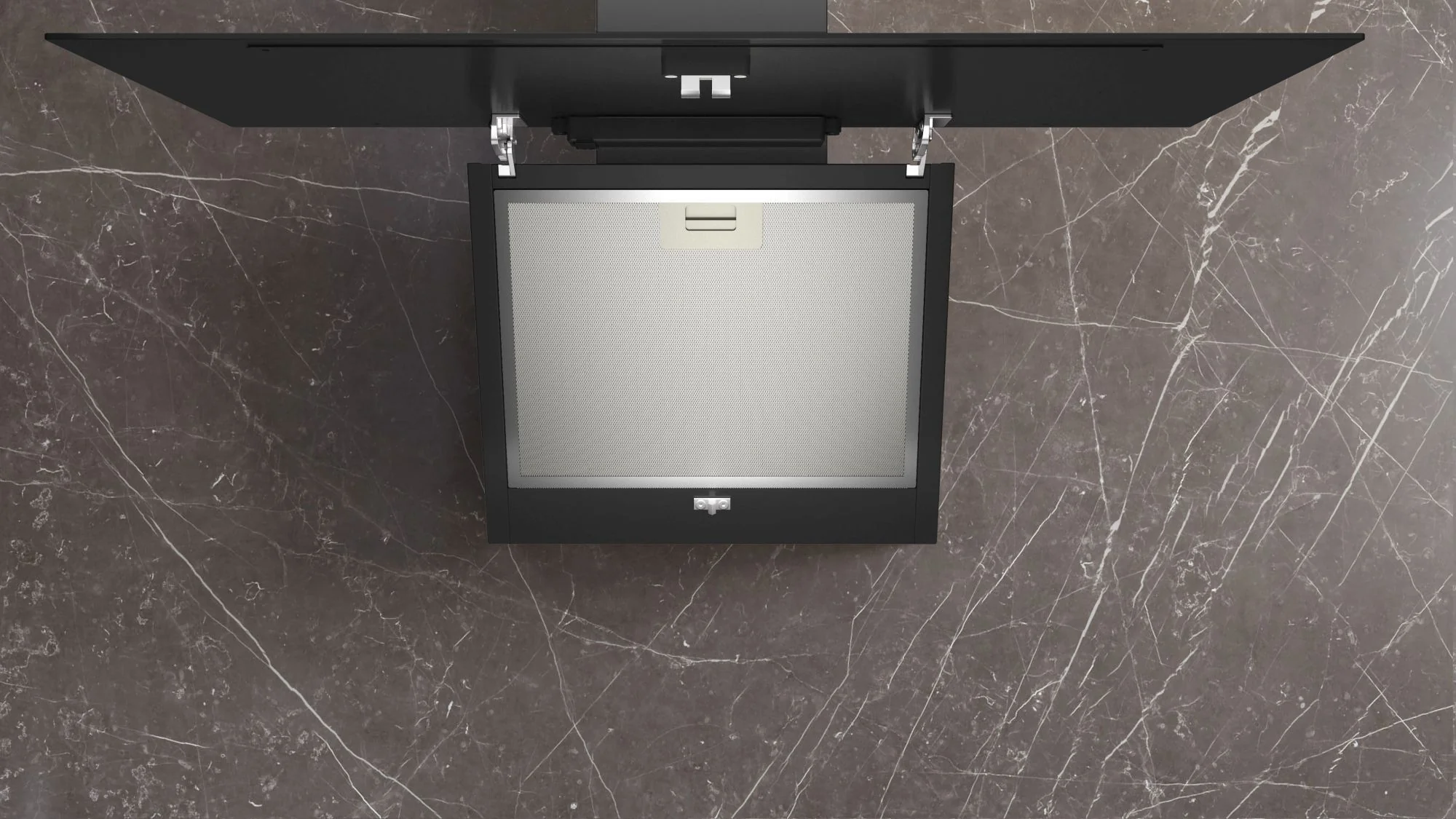 Siemens Angled Hood LC85KDK60B - Black - Image 2