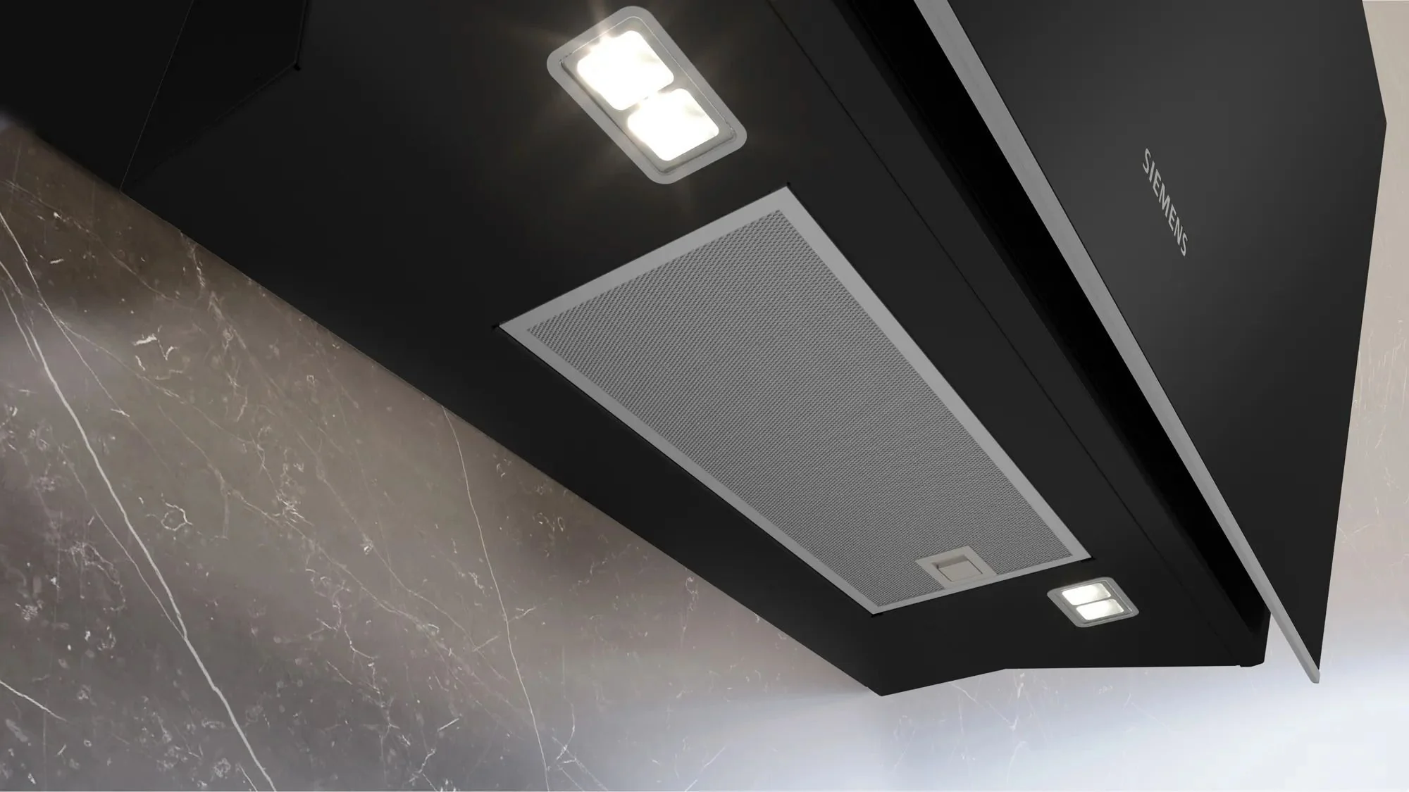 Siemens Angled Hood LC91KLT60B - Black - Image 5