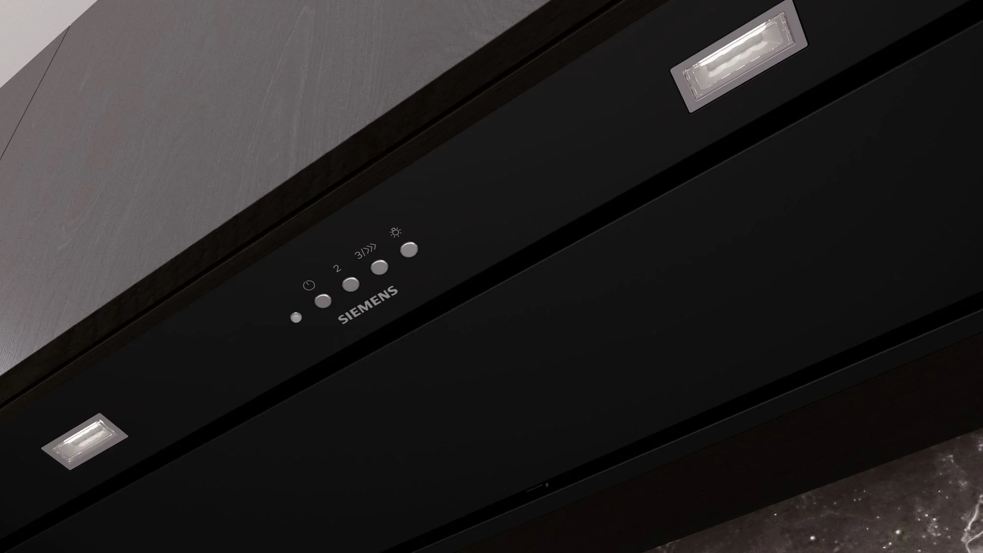 Siemens Canopy Hood LB87NAC60B - Black - Image 4