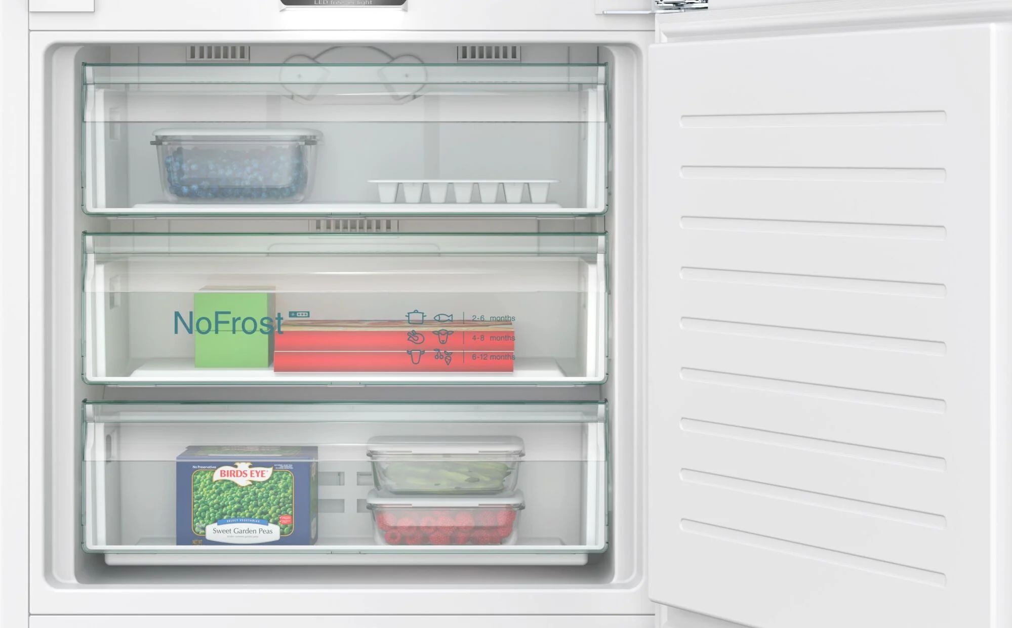 Siemens Built In Fridge Freezer Frost Free KB96NADD1 - Fully Integrated - Image 5
