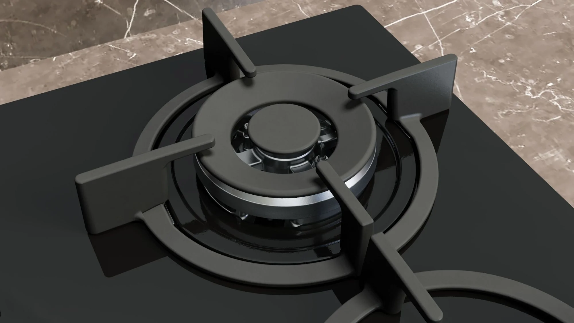 Siemens Gas Hob EP6A6HI10 - Black - Image 3