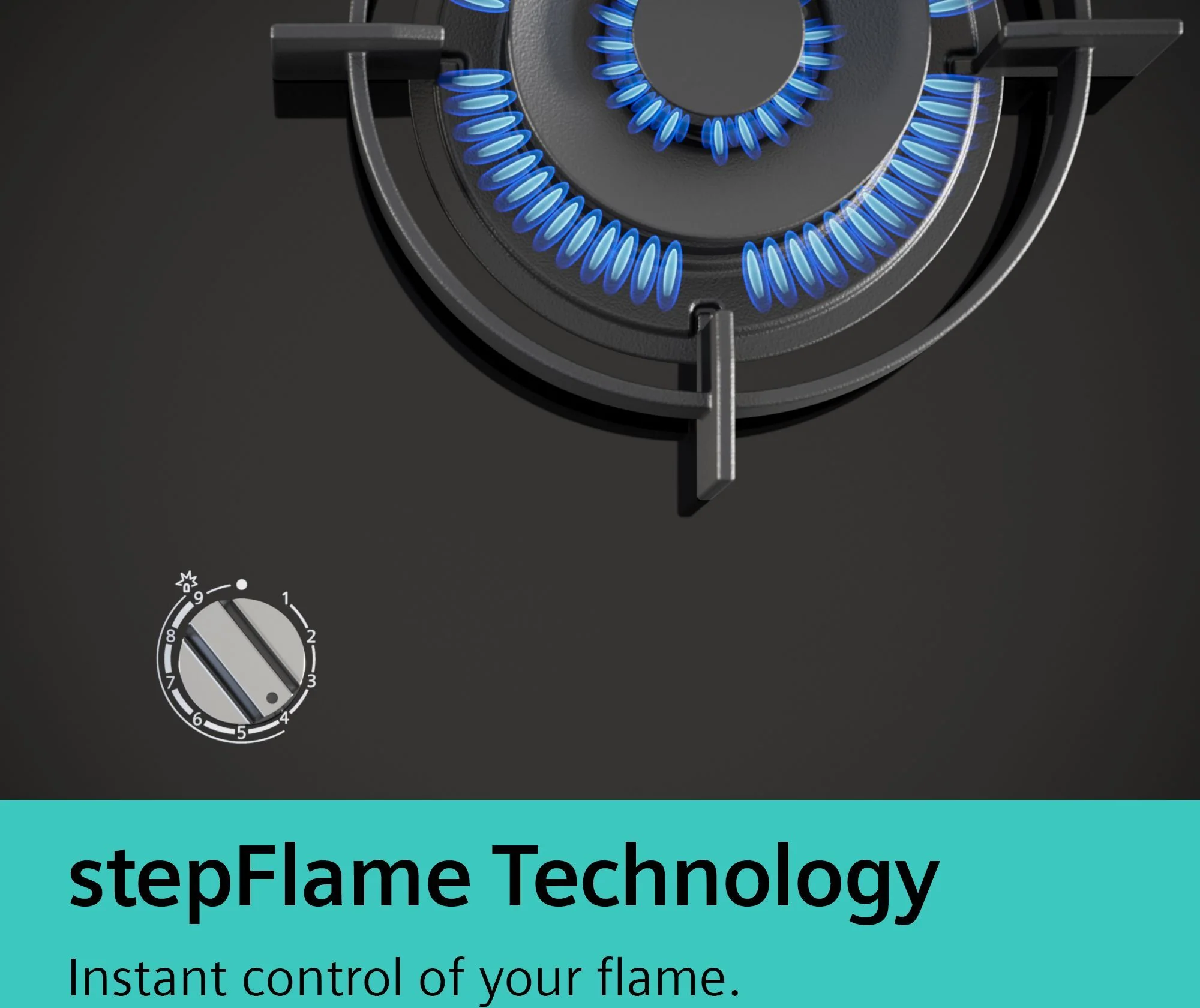Siemens Gas Hob EP6A6HI10 - Black - Image 7