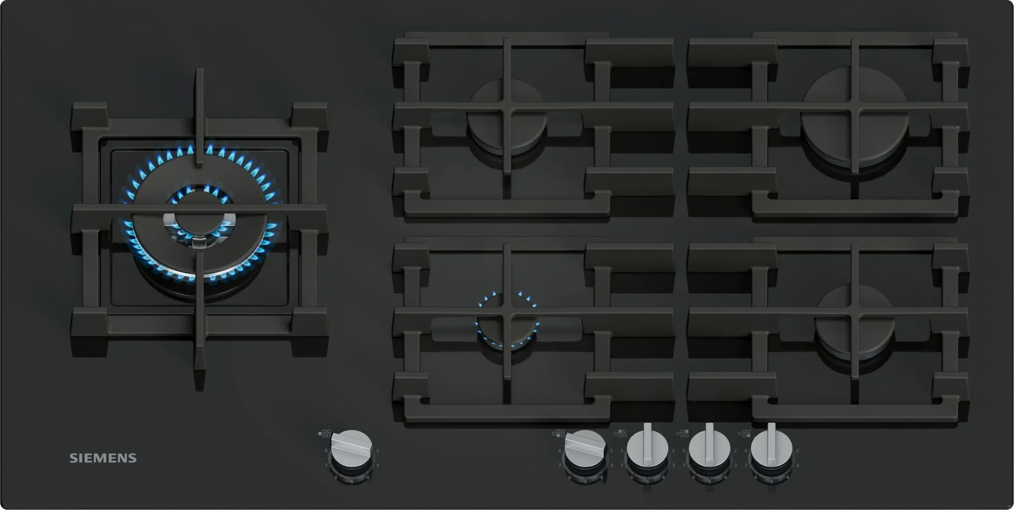 Siemens Gas Hob EP9A6MI40 - Black