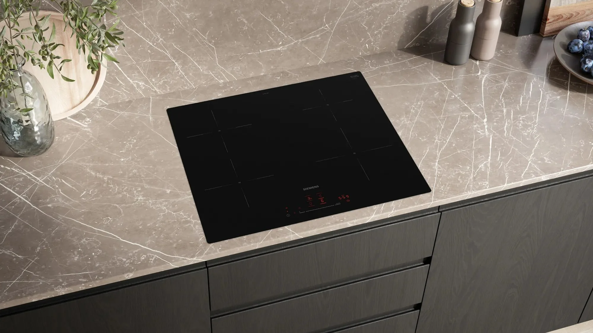Siemens Induction Hob EH601HEB1E - Black - Image 3