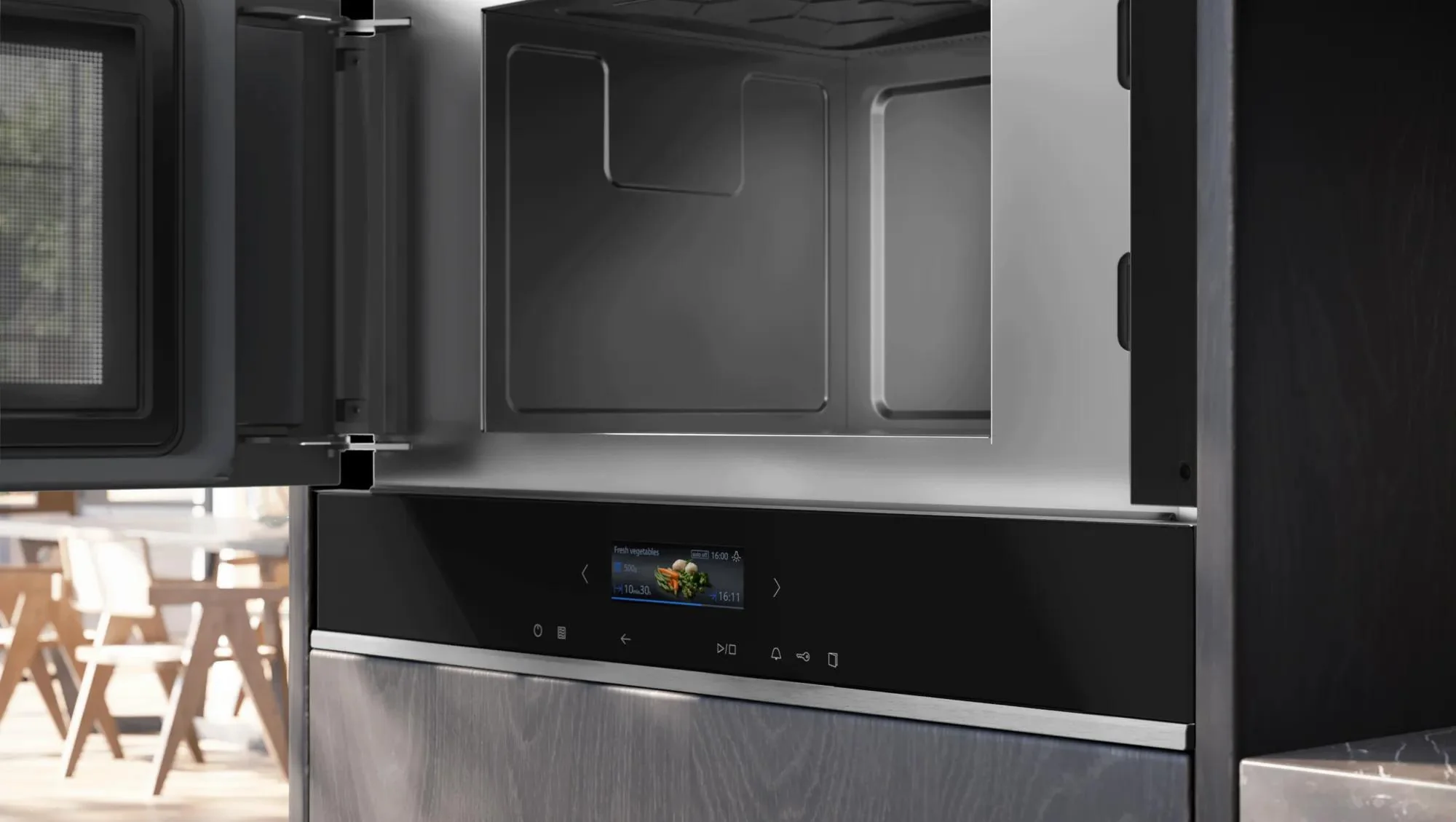 Siemens Microwave BF722L1B1B - Black - Image 4