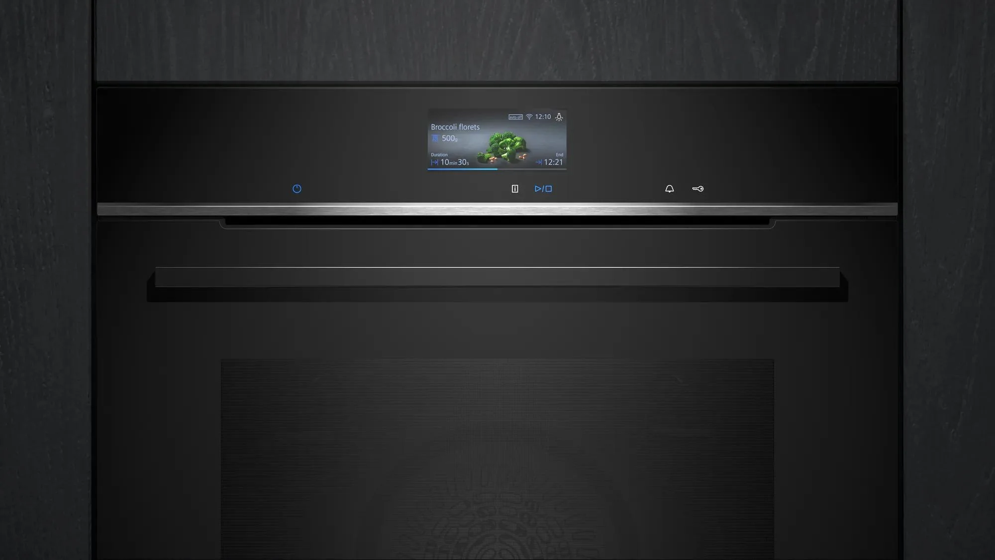Siemens Single Oven Electric HB776G1B1B - Black - Image 2