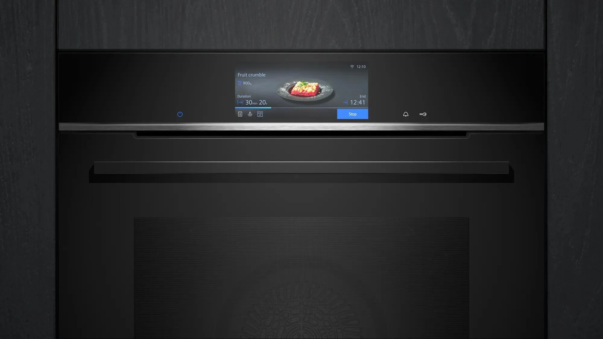 Siemens Single Oven Electric HB778G3B1B - Black - Image 2