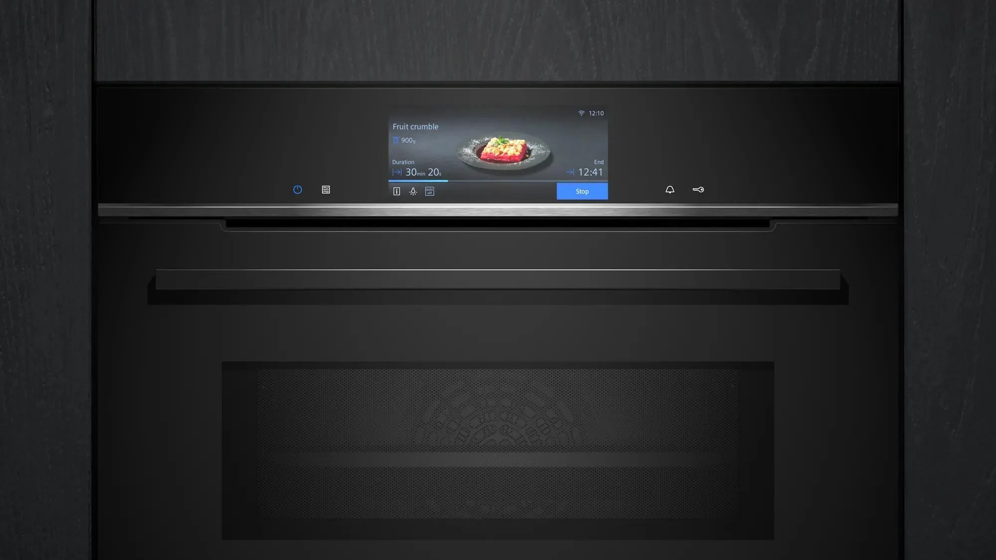 Siemens Single Oven Electric HM778GMB1B - Black - Image 2