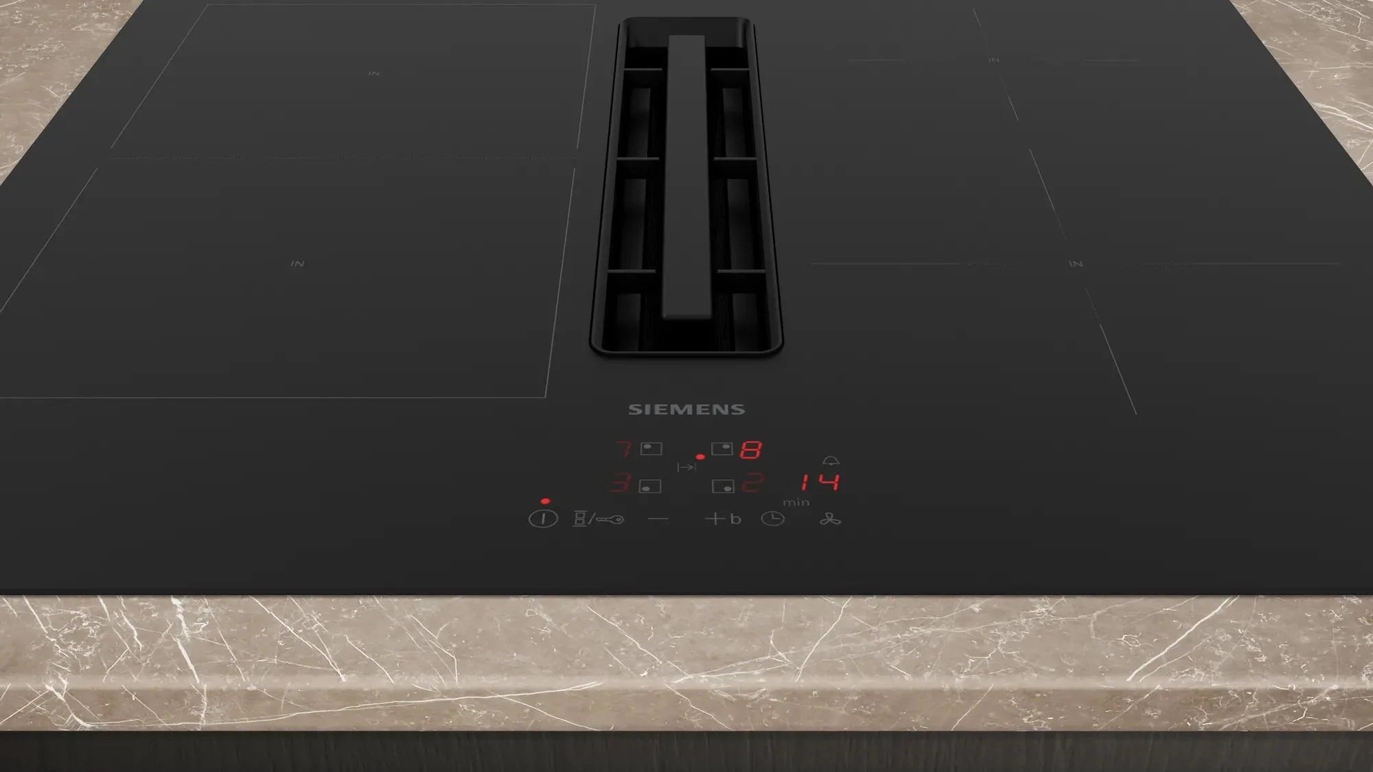 Siemens Venting Hob ED611BS16E - Black - Image 2