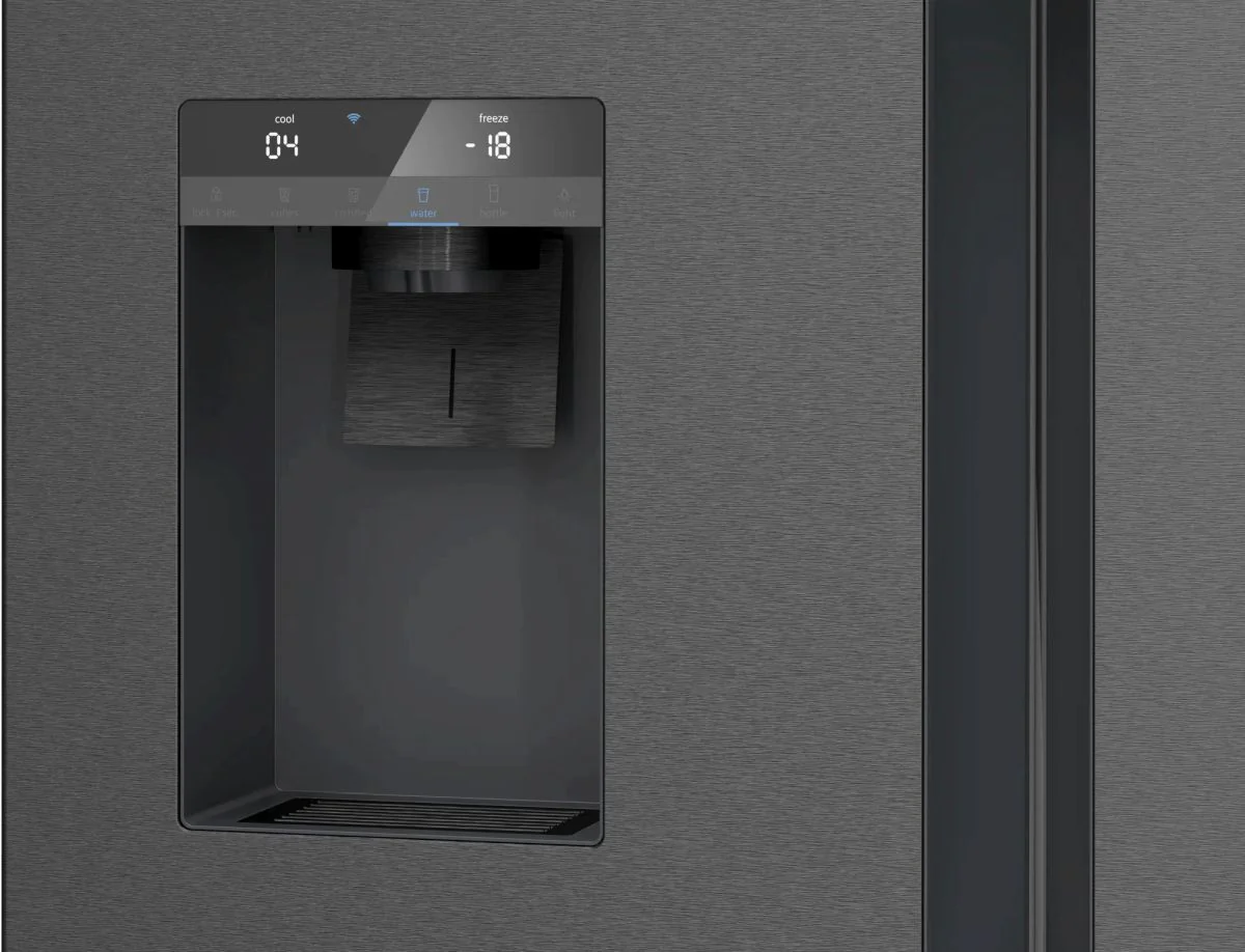 Siemens Freestanding American Style Refrigeration KF96DPXEA - Black Steel - Image 6