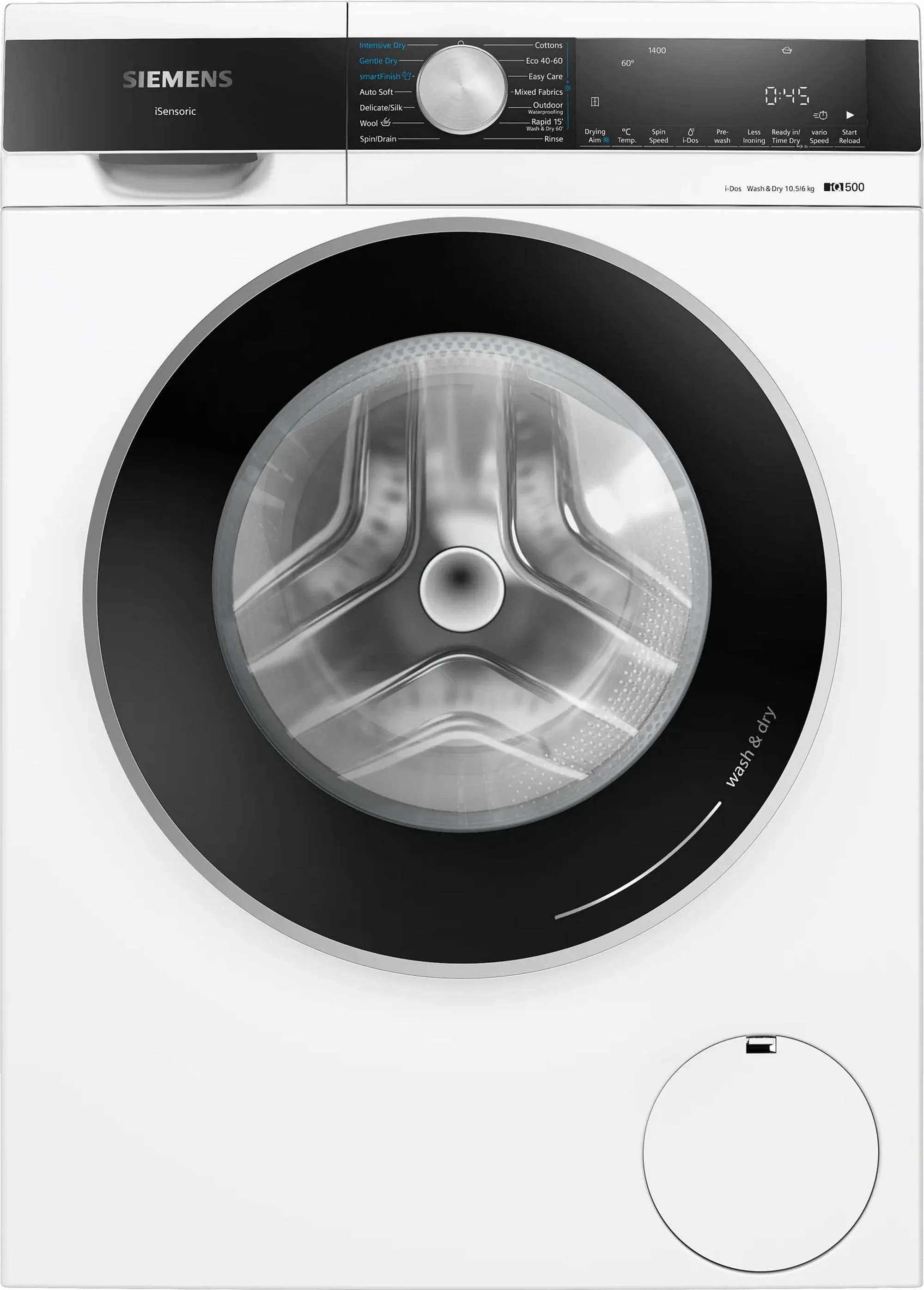 Siemens Freestanding Washer Dryer WN54G1A1GB - White