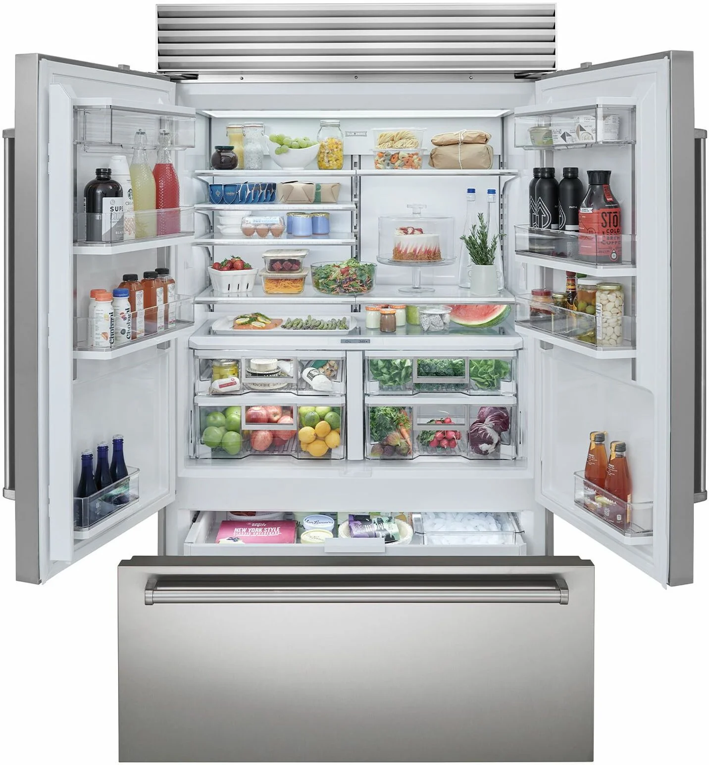 Sub-Zero Built In American Style Refrigeration ICBCL4850UFDID-S-P - Stainless Steel - Image 4
