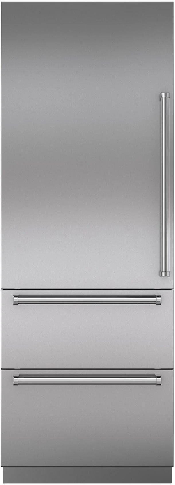 Sub-Zero Built In Fridge Freezer Frost Free ICBDET3050CIID-L - Integrated
