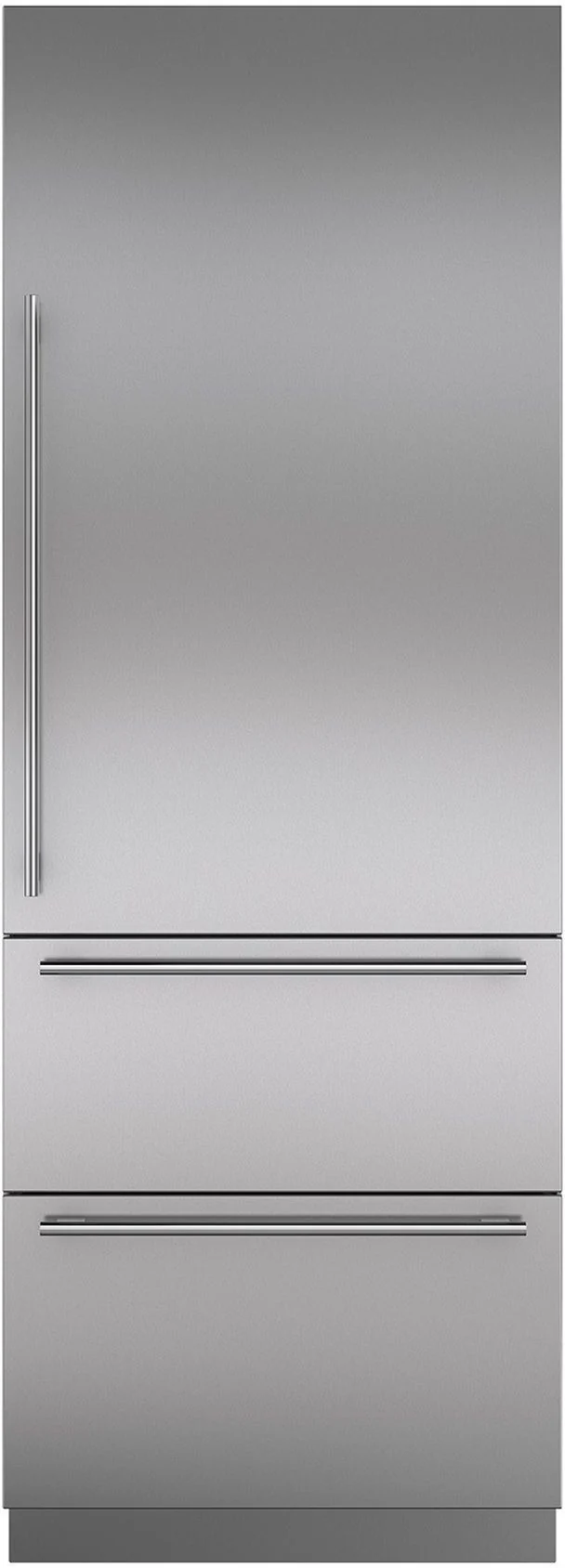 Sub-Zero Built In Fridge Freezer Frost Free ICBDET3050CIID-R - Integrated