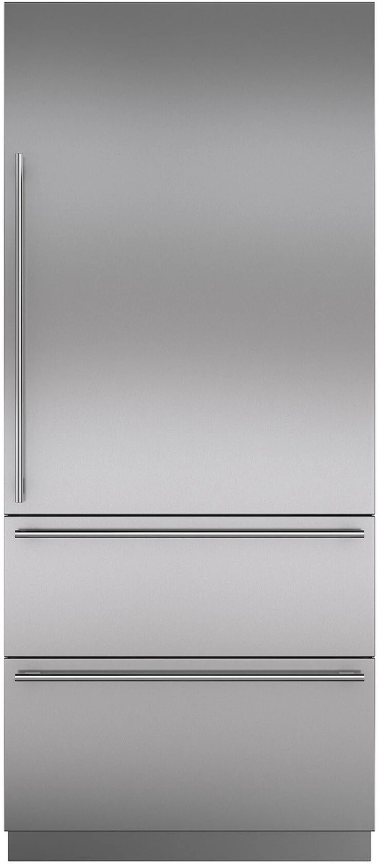 Sub-Zero Built In Fridge Freezer Frost Free ICBDET3650CIID-R - Integrated