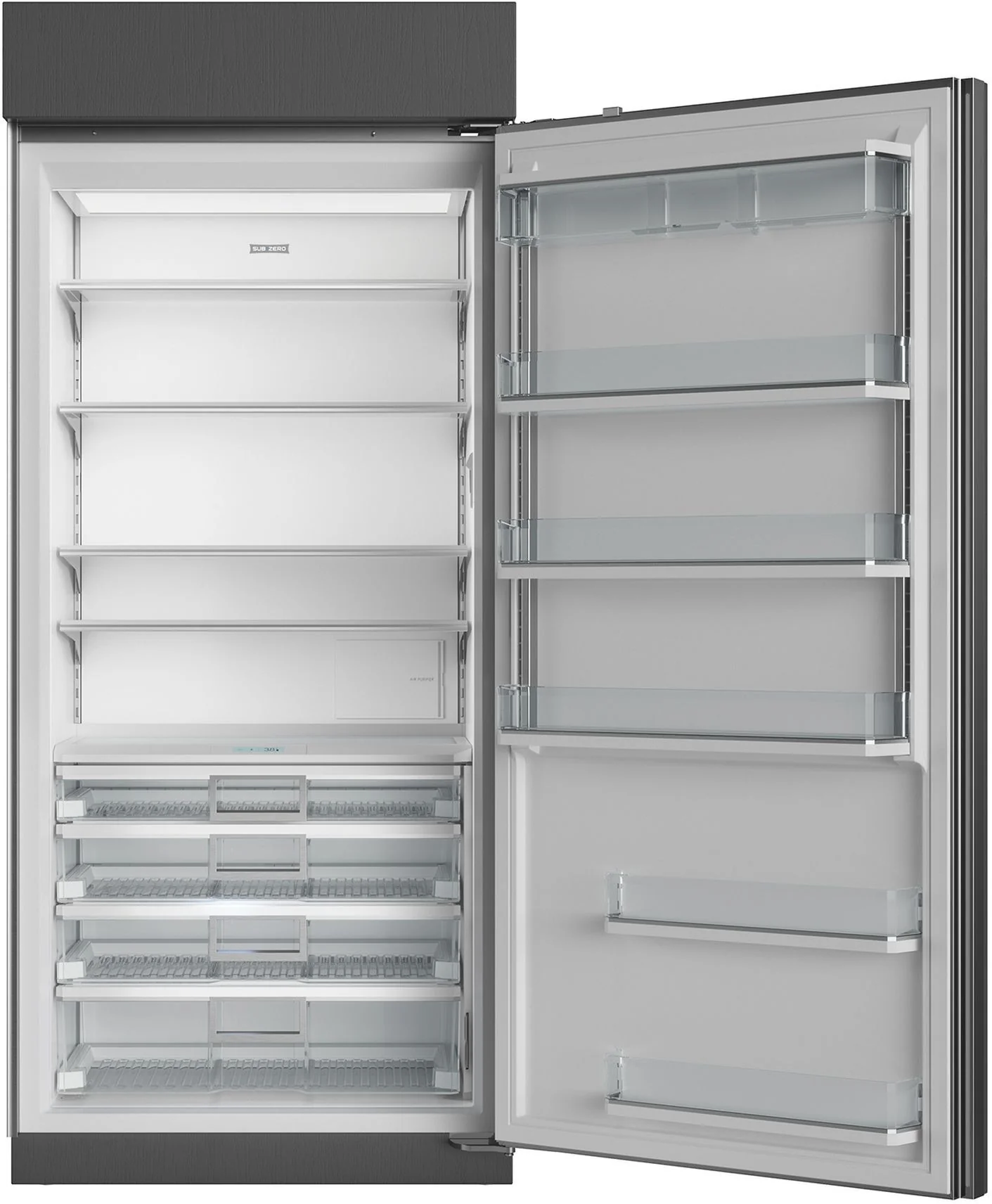 Sub-Zero Built In Larder Fridge ICBCL3650RID-S-T-L - Stainless Steel - Image 2