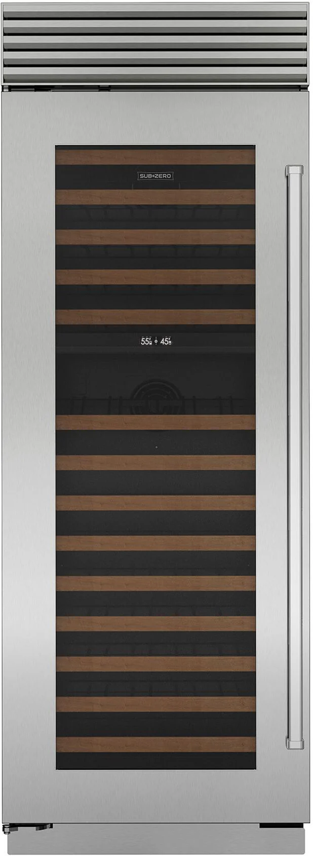 Sub-Zero Built In Wine Cooler ICBCL3050W-S-P-L - Stainless Steel / Glass
