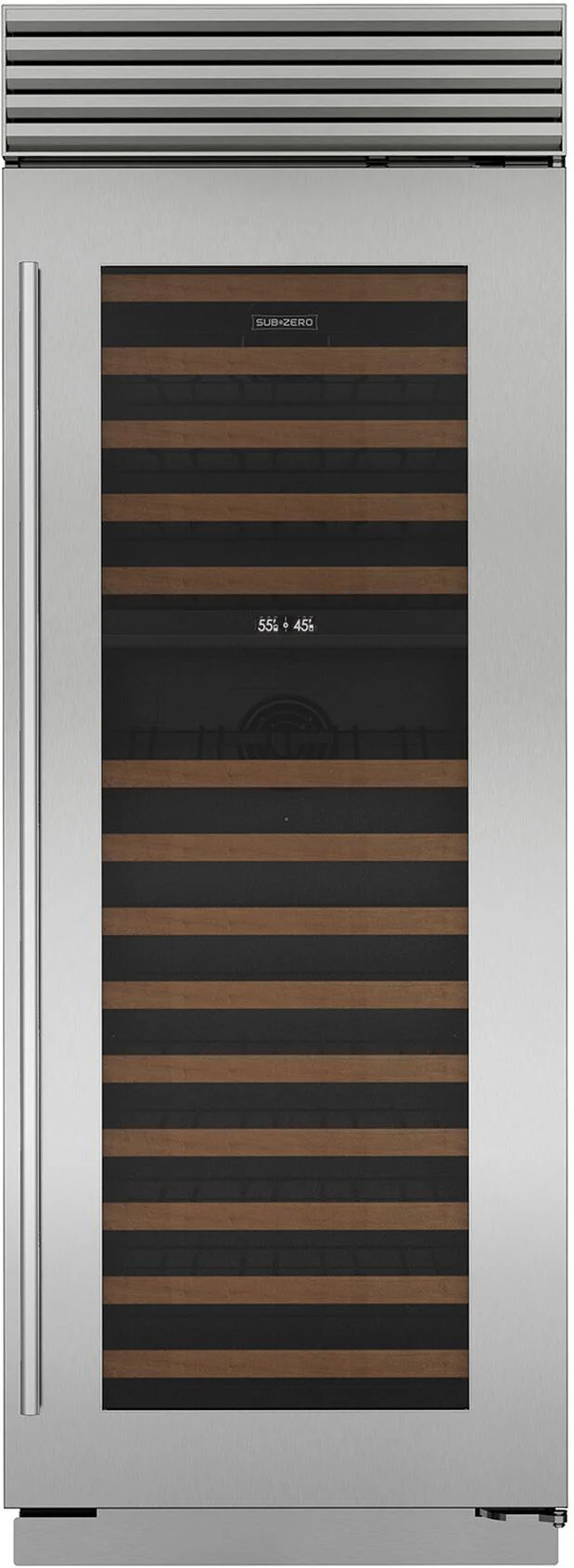 Sub-Zero Built In Wine Cooler ICBCL3050W-S-T-R - Stainless Steel / Glass
