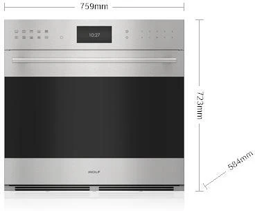 Wolf Single Oven Electric ICBSO3050TE-S-T - Stainless Steel